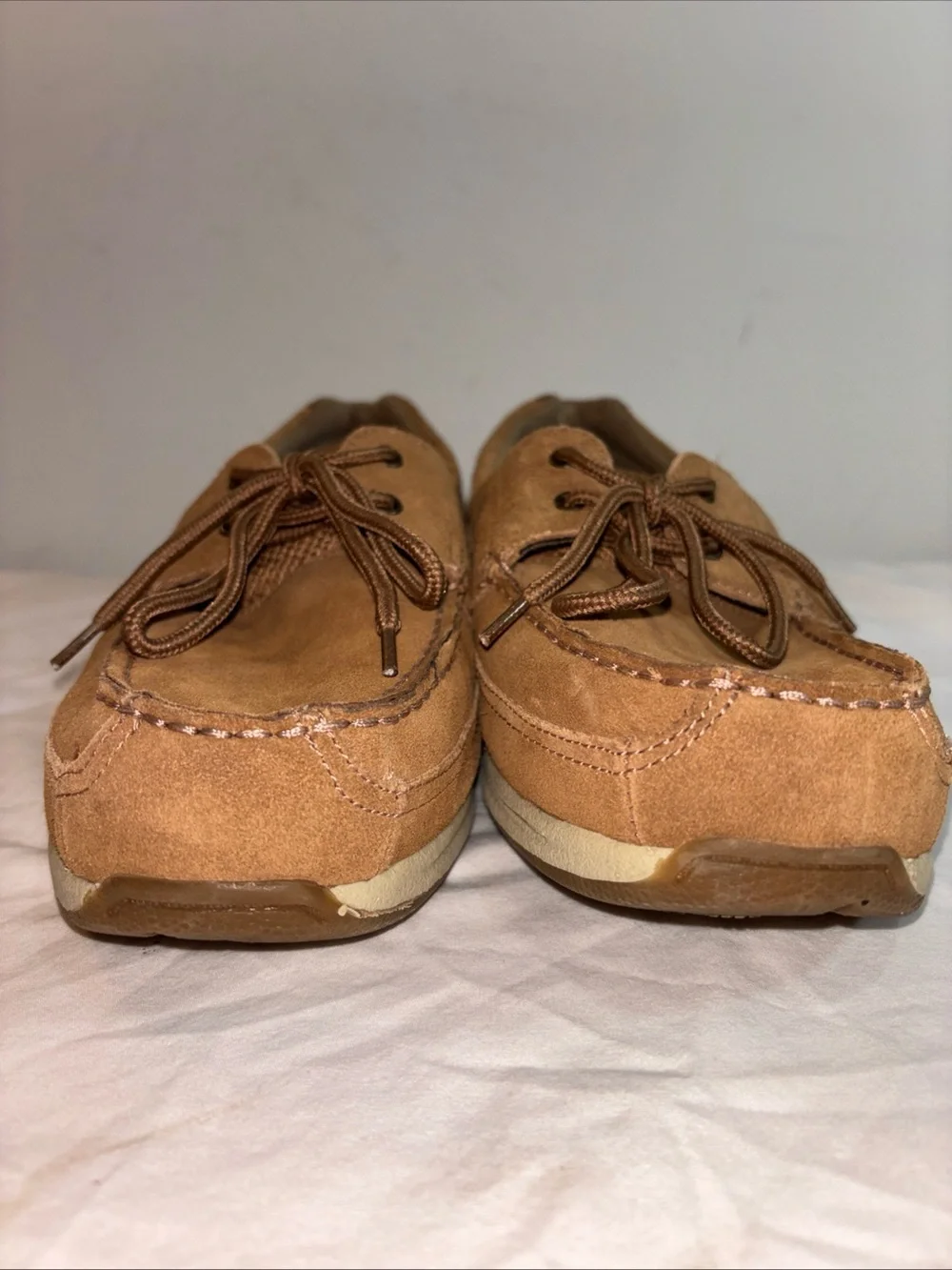 Dr. Scholl's Men's Brown Suede Boat Shoes 7/23